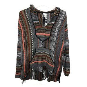 Forever 21 Multi-color Baha Hoodie Womens Sz M